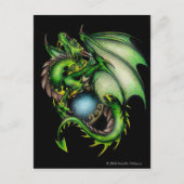Green Dragon Circle.jpeg Briefkaart (Voorkant)