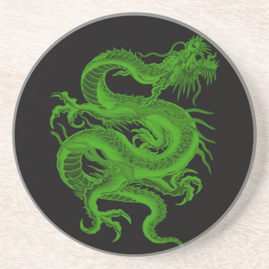 Green Dragon Draco Onderzetter (Voorkant)