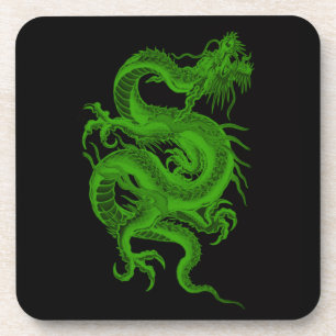 Green Dragon Draco Onderzetters