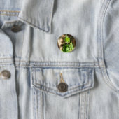 "Green Dragon" Eco Pin Ronde Button 3,2 Cm (In situ)