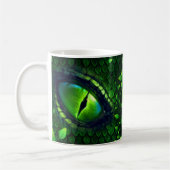 Green Dragon Eye Persoonlijke koffie Mok, Cup Koffiemok (Links)