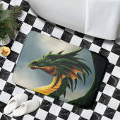 Green Dragon Fantasy Badmat