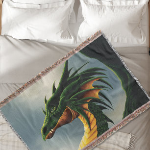 Green Dragon Fantasy Deken