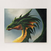 Green Dragon Fantasy Legpuzzel (Horizontaal)