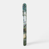 Green Dragon Faux-Glas in lood iPhone Hoesje (Linkerkant)