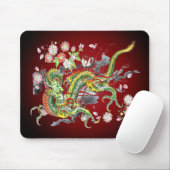 Green Dragon Mousepad Muismat (Met muis)