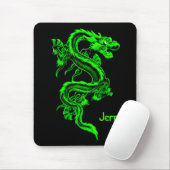 Green Dragon Mousepad Muismat (Met muis)