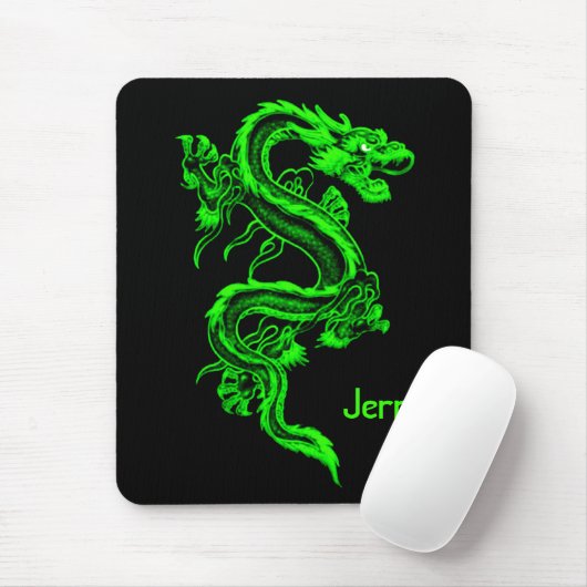 Green Dragon Mousepad Muismat (Met muis)