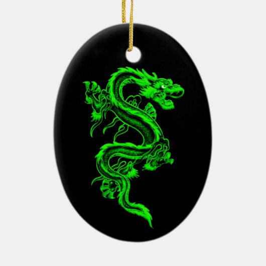 Green dragon Ornament (Achterkant)