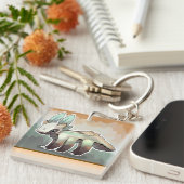 Green dragon sleutelhanger (Voorkant Rechts)