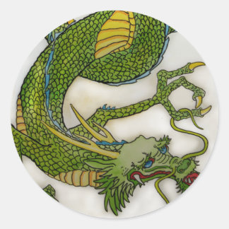 Green Dragon Sticker