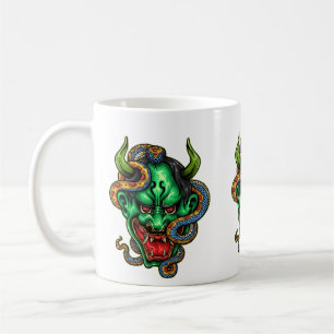 Green Dragon-Tattoo Koffiemok