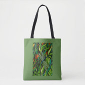 Green Dragonfly-Canvas tas (Voorkant)