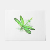 Green Dragonfly Deurmat (Voorkant)