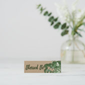 Green Dragonfly Goddess Art Dragonflies Contactkaartje (Staand voorkant)