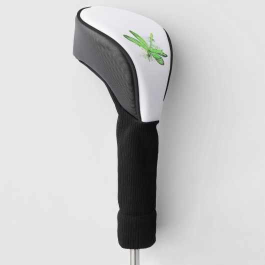 Green Dragonfly Golfheadcover (Schuin)
