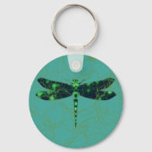 Green Dragonfly Sleutelhanger (Voorkant)