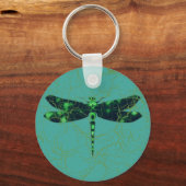 Green Dragonfly Sleutelhanger (Voorkant)