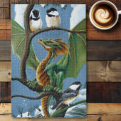 Green Dragons Chickadees Winter Legpuzzel