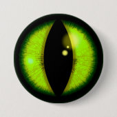 Green Dragons Eye Ronde Button 7,6 Cm (Voorkant)
