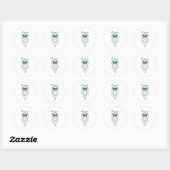Green Dream Catcher Butterflie Sticker (Vel)