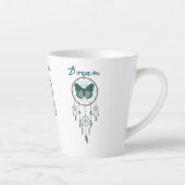 Green Dream Catcher & Butterfly Latte Mok (Rechts)