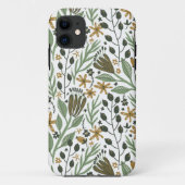 Green Dreamweaver Floral Pattern Case-Mate iPhone Case (Achterkant)