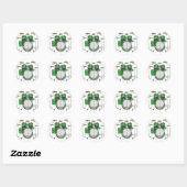 Green Drum Kit: Ronde Sticker (Vel)
