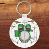 Green Drum Kit: Sleutelhanger (Voorkant)