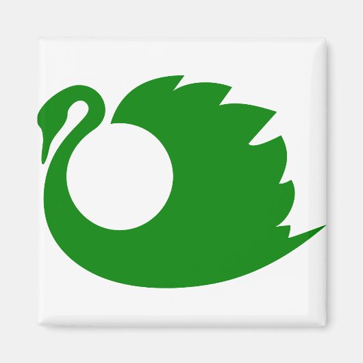 Green Duck Magneet (Voorkant)