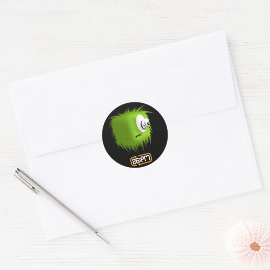 "Green Dude" Sticker (Envelop)