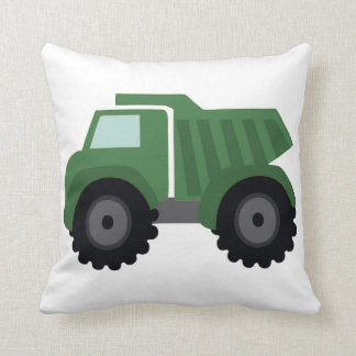Green Dump Truck Pillow Kussen