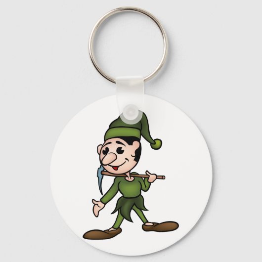 Green Dwarf Sleutelhanger (Achterkant)