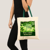 Green Earth Day Tote Bag (Voorkant (product))