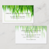 Green Earth Friendly Landscaping Visitekaartje (Voorkant / Achterkant)