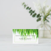 Green Earth Friendly Landscaping Visitekaartje (Staand voorkant)