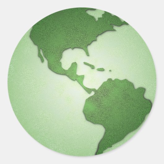 Green Earth Sticker (Voorkant)
