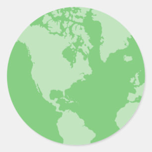 Green Earth Stickers
