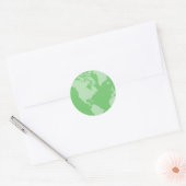 Green Earth Stickers (Envelop)