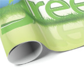 Green Earth World Cadeaupapier (Rol Hoek)