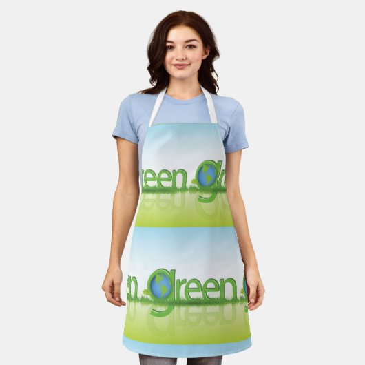 Green Earth World Schort (Gedragen)