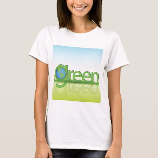Green Earth World T-shirt (Voorkant)