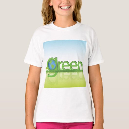 Green Earth World T-shirt (Voorkant)