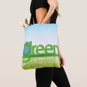 Green Earth World Tote Bag