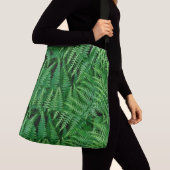 Green Earthy Fern Bag-A touch van Natuur: Crossbod Crossbody Tas (Dichtbij)