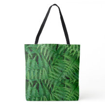 Green Earthy Fern Bag-A touch van Natuur: