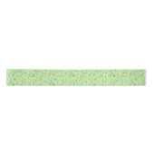Green Easter Satin Ribbon Satijnen Lint (Voorkant)