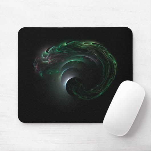 Green Eclipse Mousepad Muismat (Met muis)
