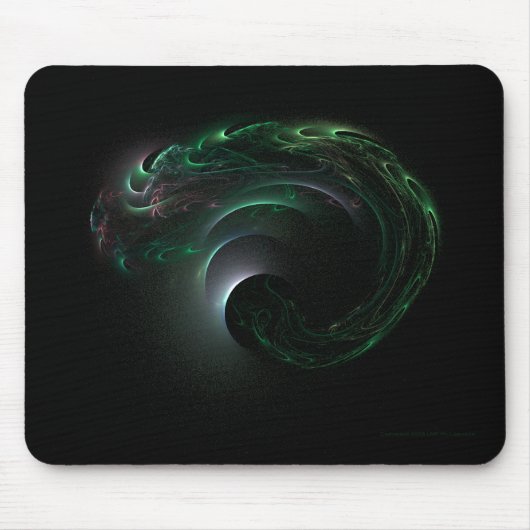 Green Eclipse Mousepad Muismat (Voorkant)