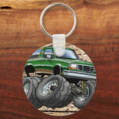 Green Eddie Bauer Bronco Sleutelhanger (Voorkant)